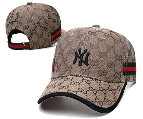 gucci logo ny hat|Gucci hats for cheap.